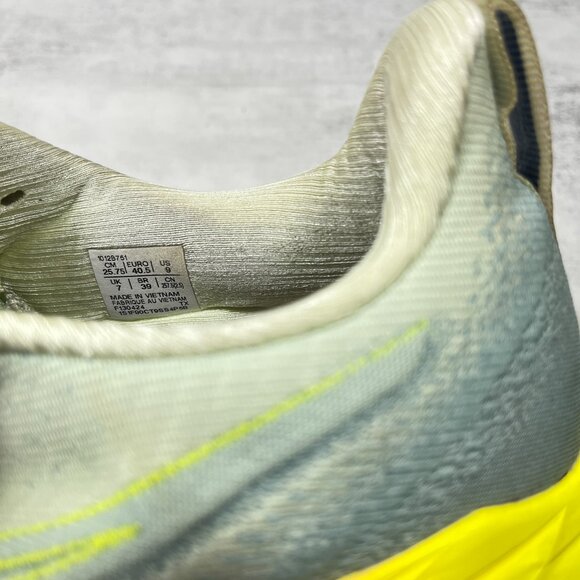 Asics Novablast 4 Paris Running Shoes - Women's Size 9 - Green Yellow - Picture 10 of 10